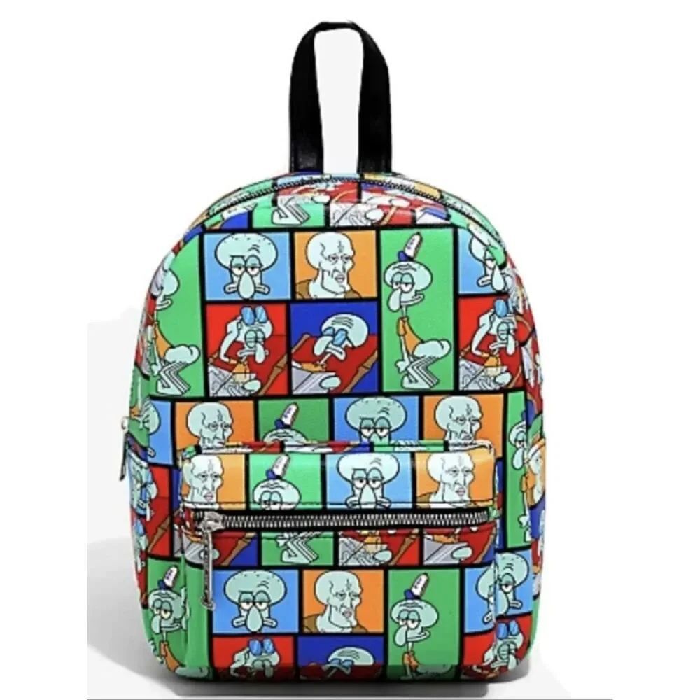 SPONGEBOB SQUAREPANTS SQUIDWARD MEME MINI BACKPACK New